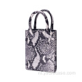 Snake Mini Tote Women Vintage Crossbody Bag Handtas